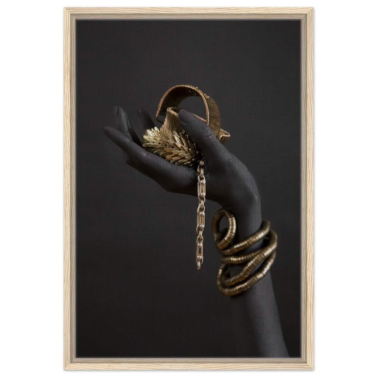 Da Vinci Wall art Print | Eclectic Expressions - Framed Canvas - 50x75 cm / 20x30″ - Wood frame