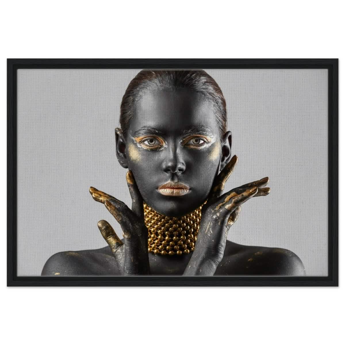 Da Vinci Wall art Print | Eclectic Expressions - Framed Canvas - 50x75 cm / 20x30″ - Black frame