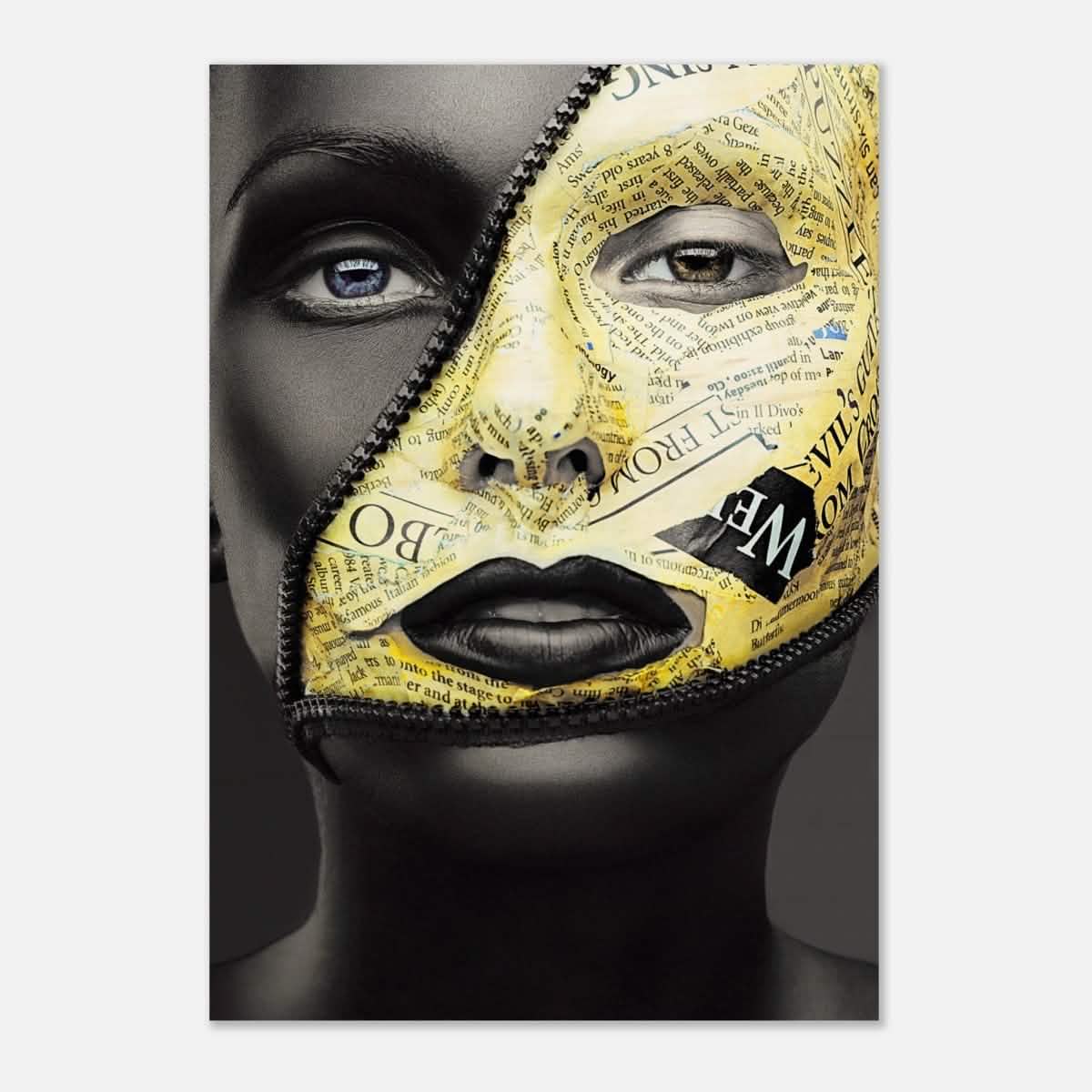 Da Vinci Wall art Print | Eclectic Expressions - Wood Prints - 70x100 cm / 28x40″ - 20 mm