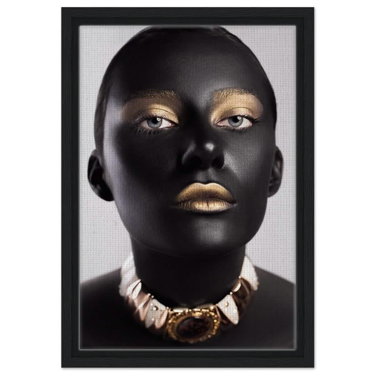 Da Vinci Wall art Print | Eclectic Expressions - Framed Canvas - 30x45 cm / 12x18″ - Black frame