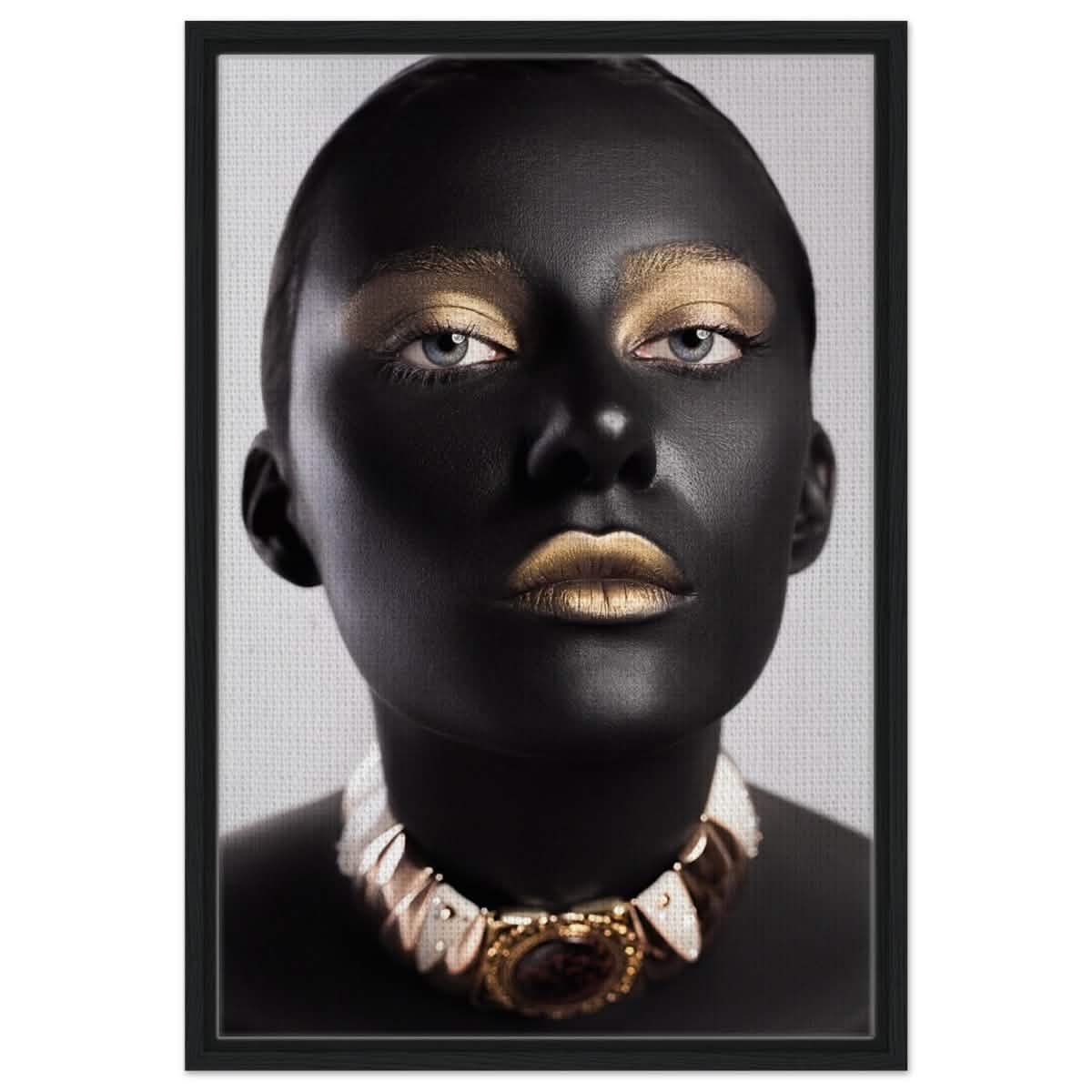 Da Vinci Wall art Print | Eclectic Expressions - Framed Canvas - 50x75 cm / 20x30″ - Black frame