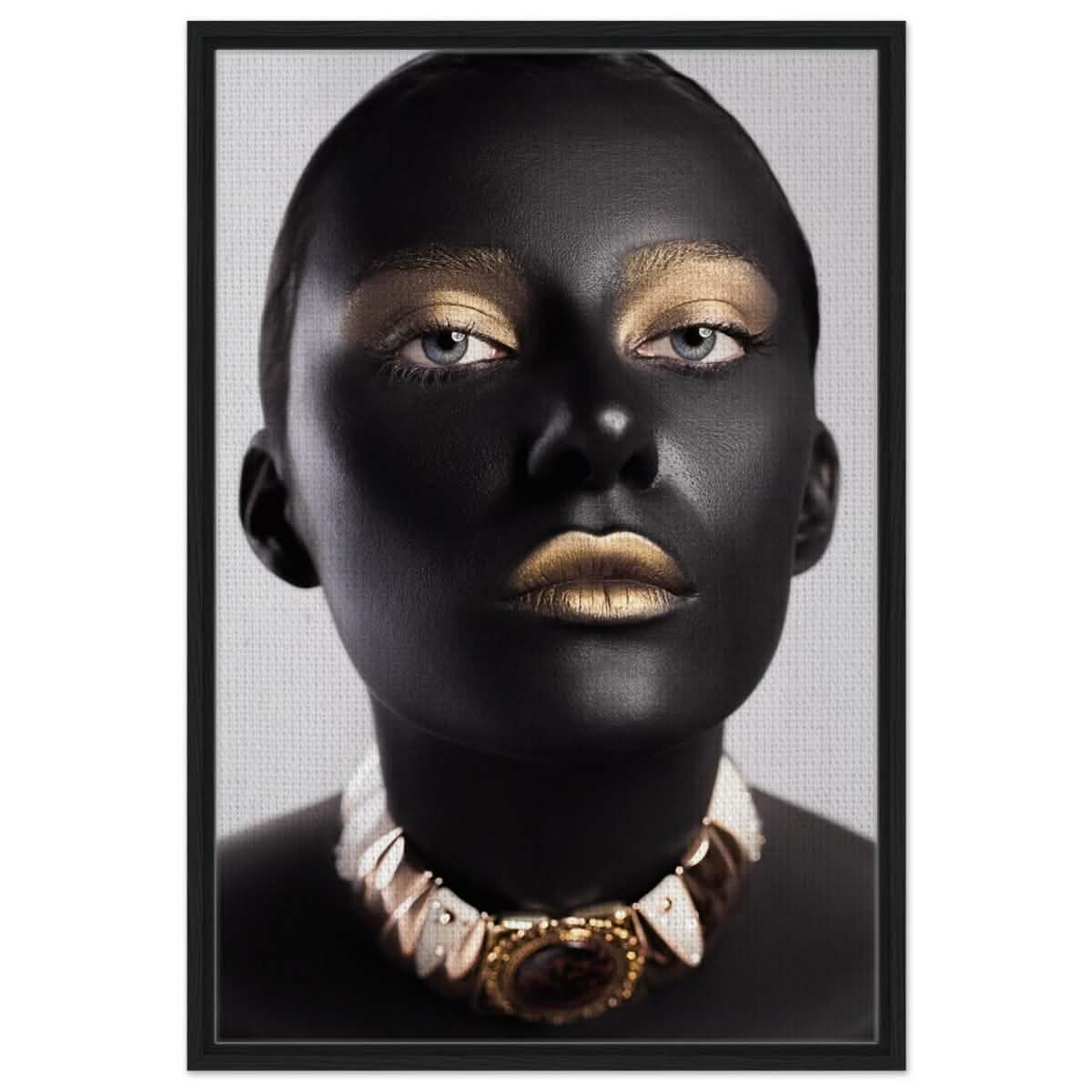 Da Vinci Wall art Print | Eclectic Expressions - Framed Canvas - 60x90 cm / 24x36″ - Black frame