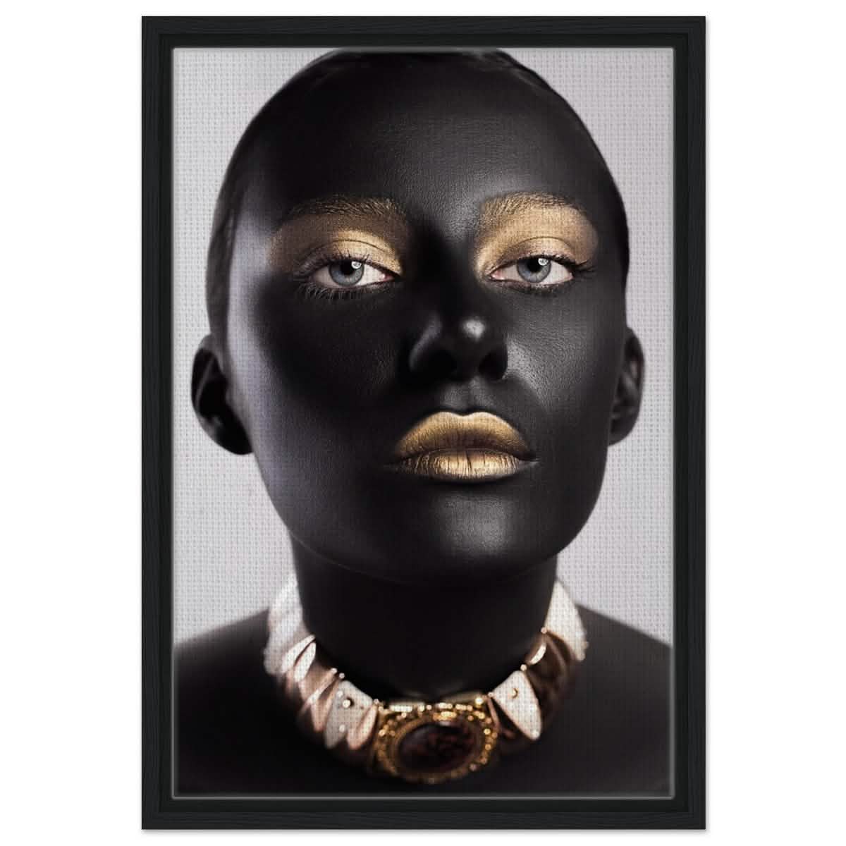 Da Vinci Wall art Print | Eclectic Expressions - Framed Canvas - 40x60 cm / 16x24″ - Black frame