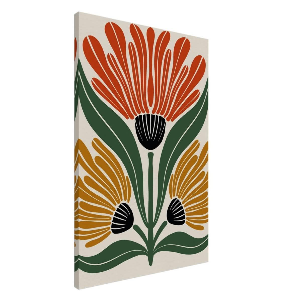 Da Vinci Wall art Print | Geometric Modern Minimalist wall art print | Bohemian - Canvas - 60x90 cm / 24x36″ - Slim