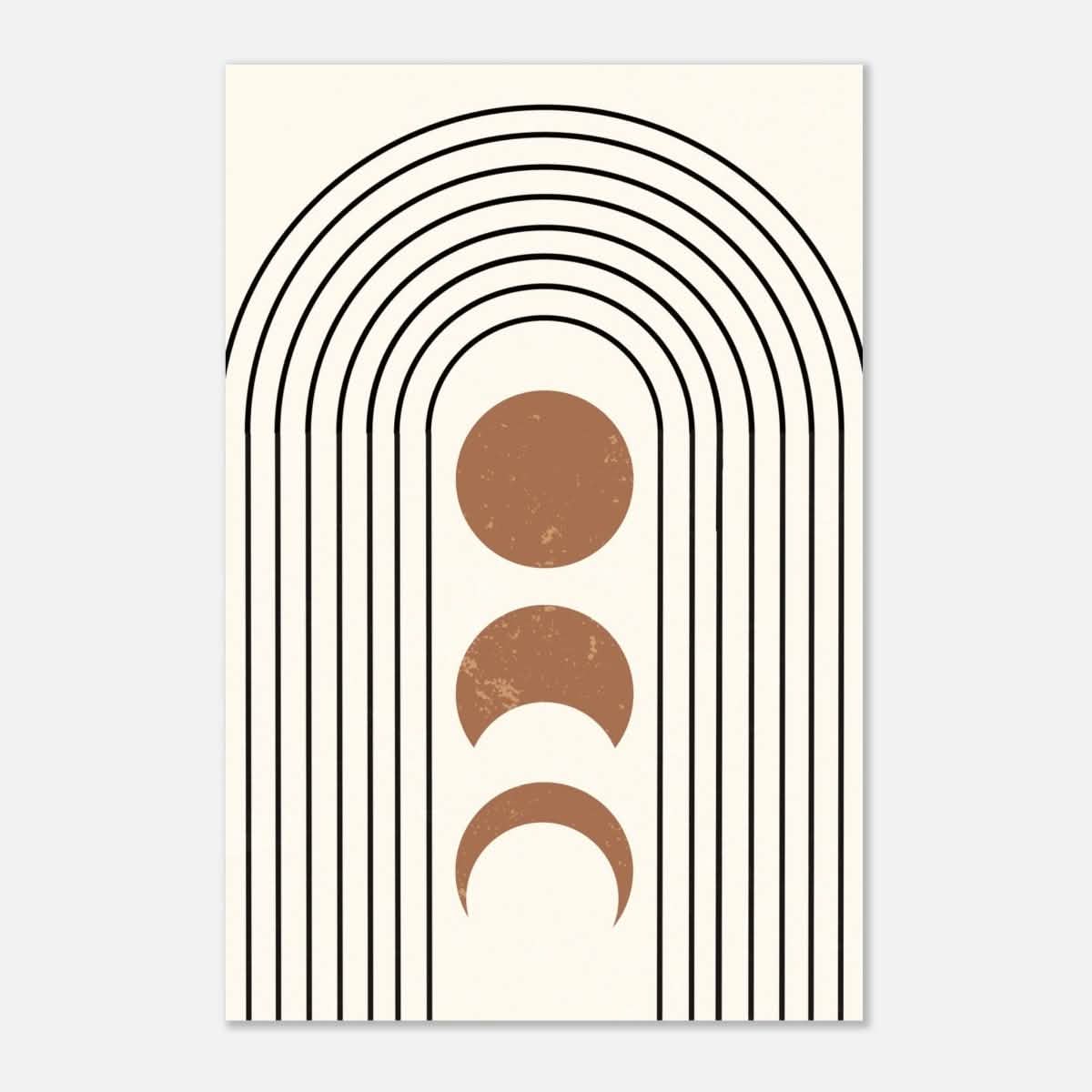 Da Vinci Wall art Print | Geometric Modern Minimalist wall art print | Bohemian - Aluminum Print - 40x60 cm / 16x24″ -