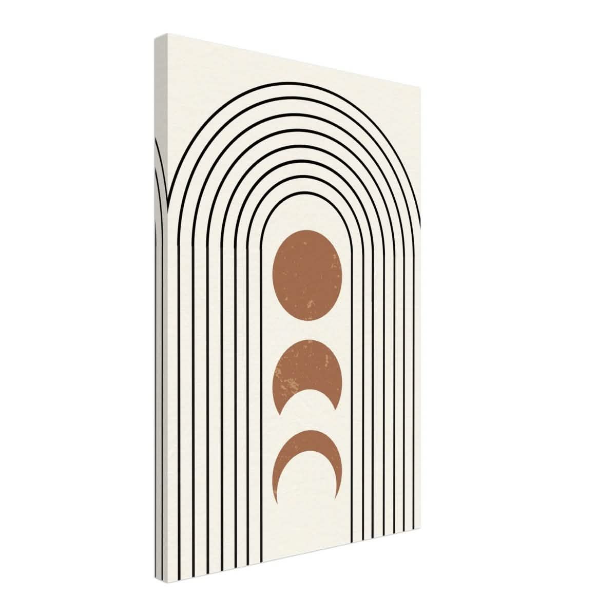 Da Vinci Wall art Print | Geometric Modern Minimalist wall art print | Bohemian - Canvas - 40x60 cm / 16x24″ - Slim