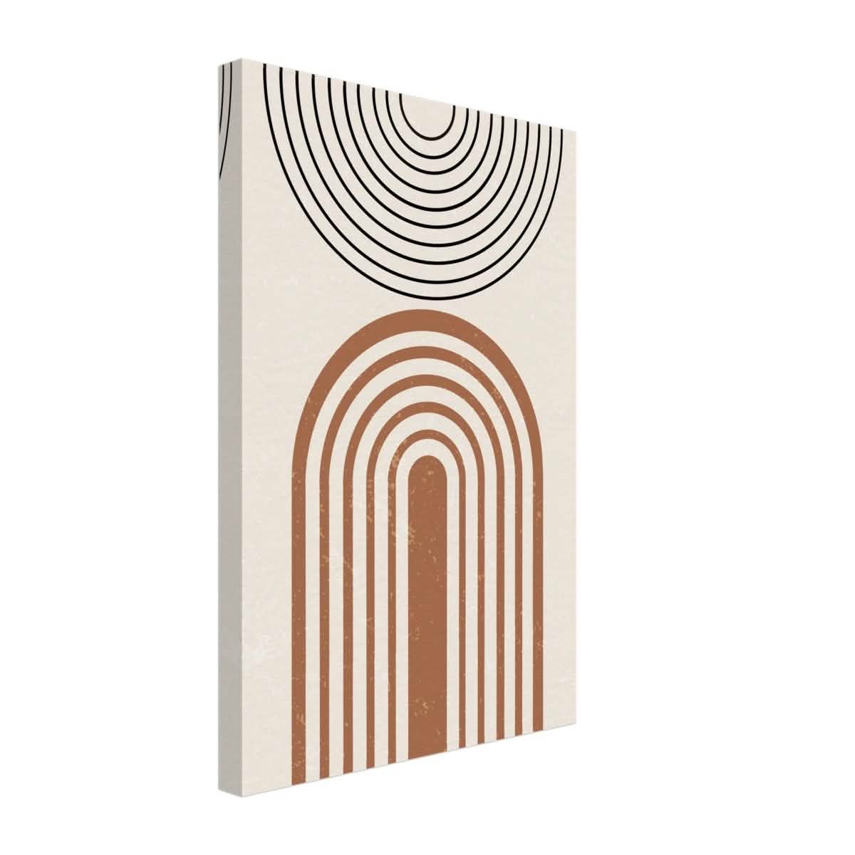 Da Vinci Wall art Print | Geometric Modern Minimalist wall art print | Bohemian - Canvas - 30x45 cm / 12x18″ - Slim