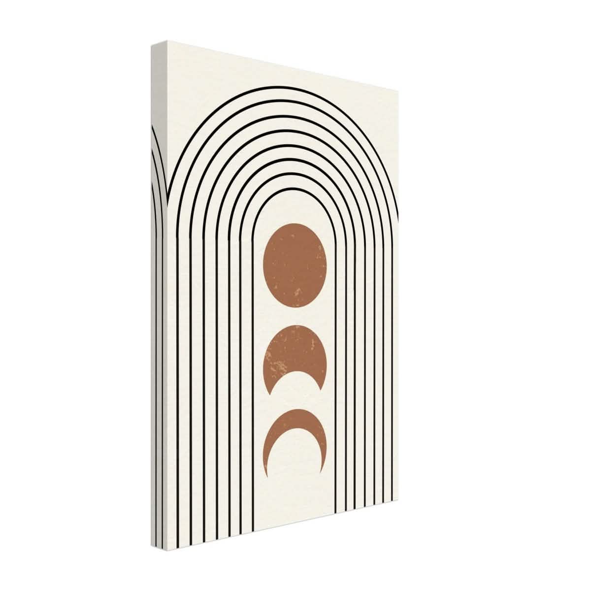 Da Vinci Wall art Print | Geometric Modern Minimalist wall art print | Bohemian - Canvas - 30x45 cm / 12x18″ - Slim