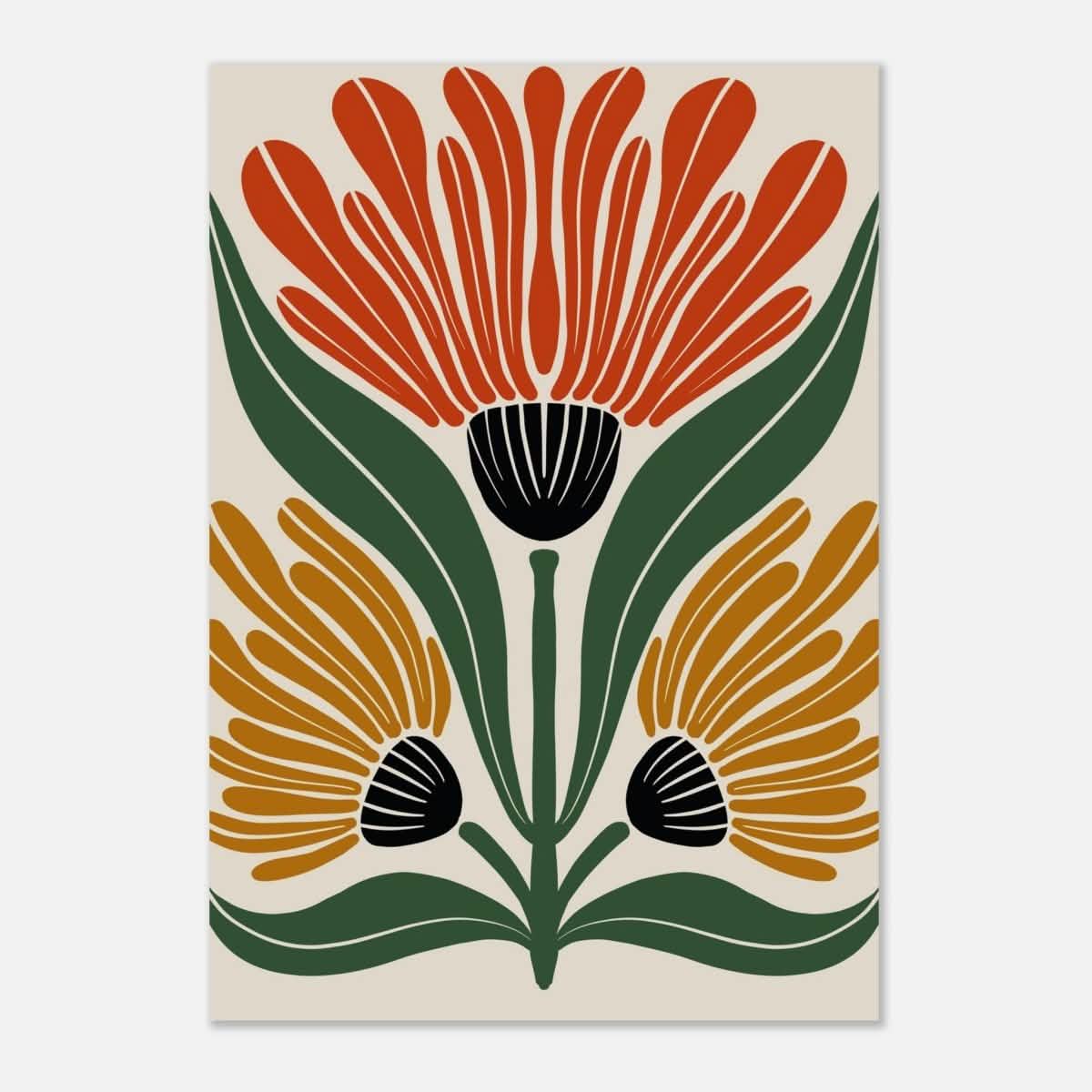 Da Vinci Wall art Print | Geometric Modern Minimalist wall art print | Bohemian - Aluminum Print - 70x100 cm / 28x40″ -