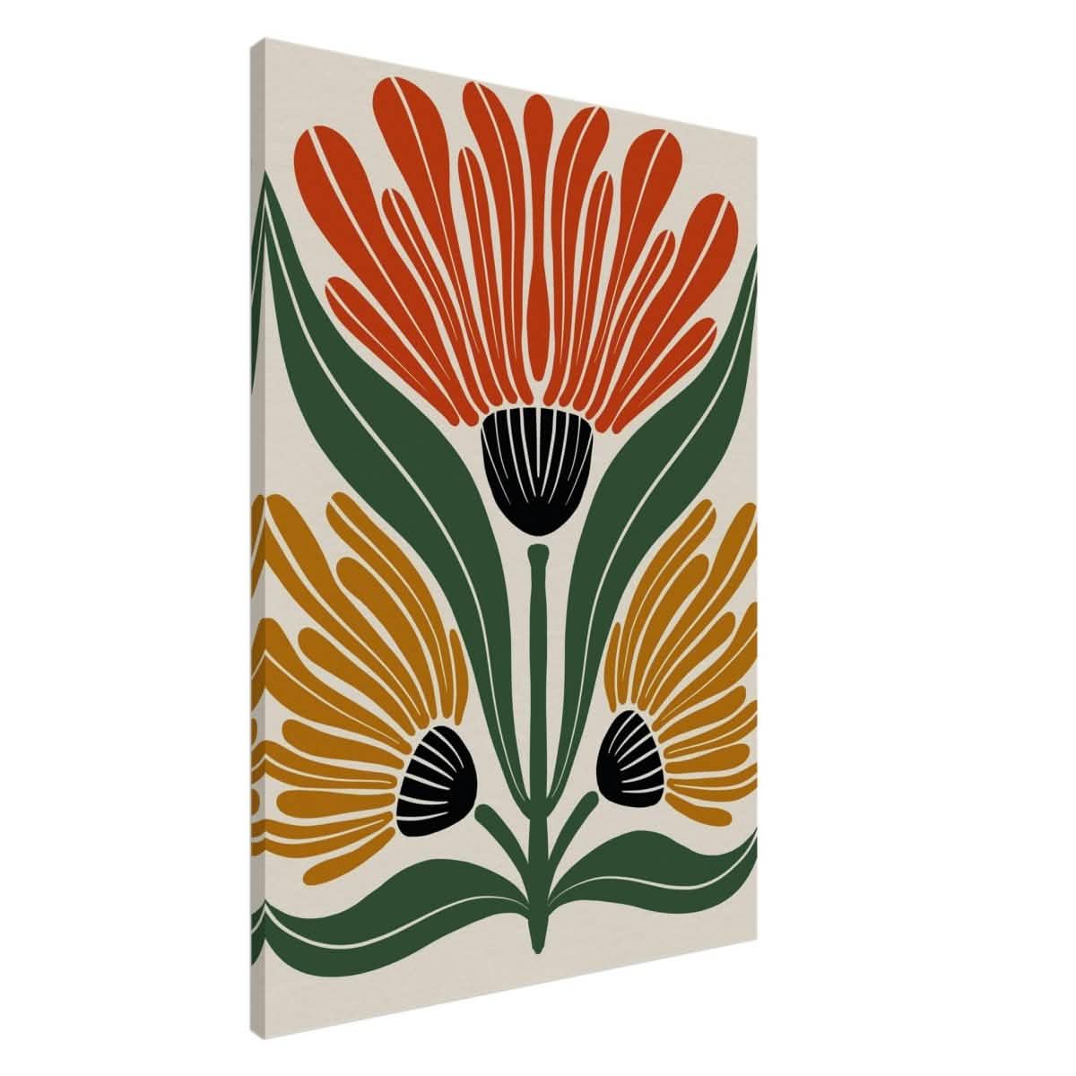 Da Vinci Wall art Print | Geometric Modern Minimalist wall art print | Bohemian - Canvas - 70x100 cm / 28x40″ - Slim