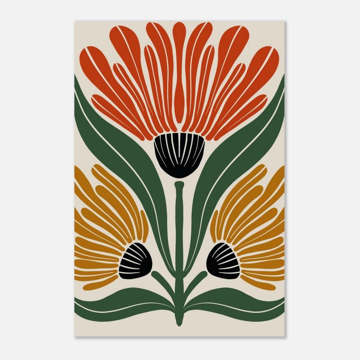 Da Vinci Wall art Print | Geometric Modern Minimalist wall art print | Bohemian - Aluminum Print - 60x90 cm / 24x36″ -