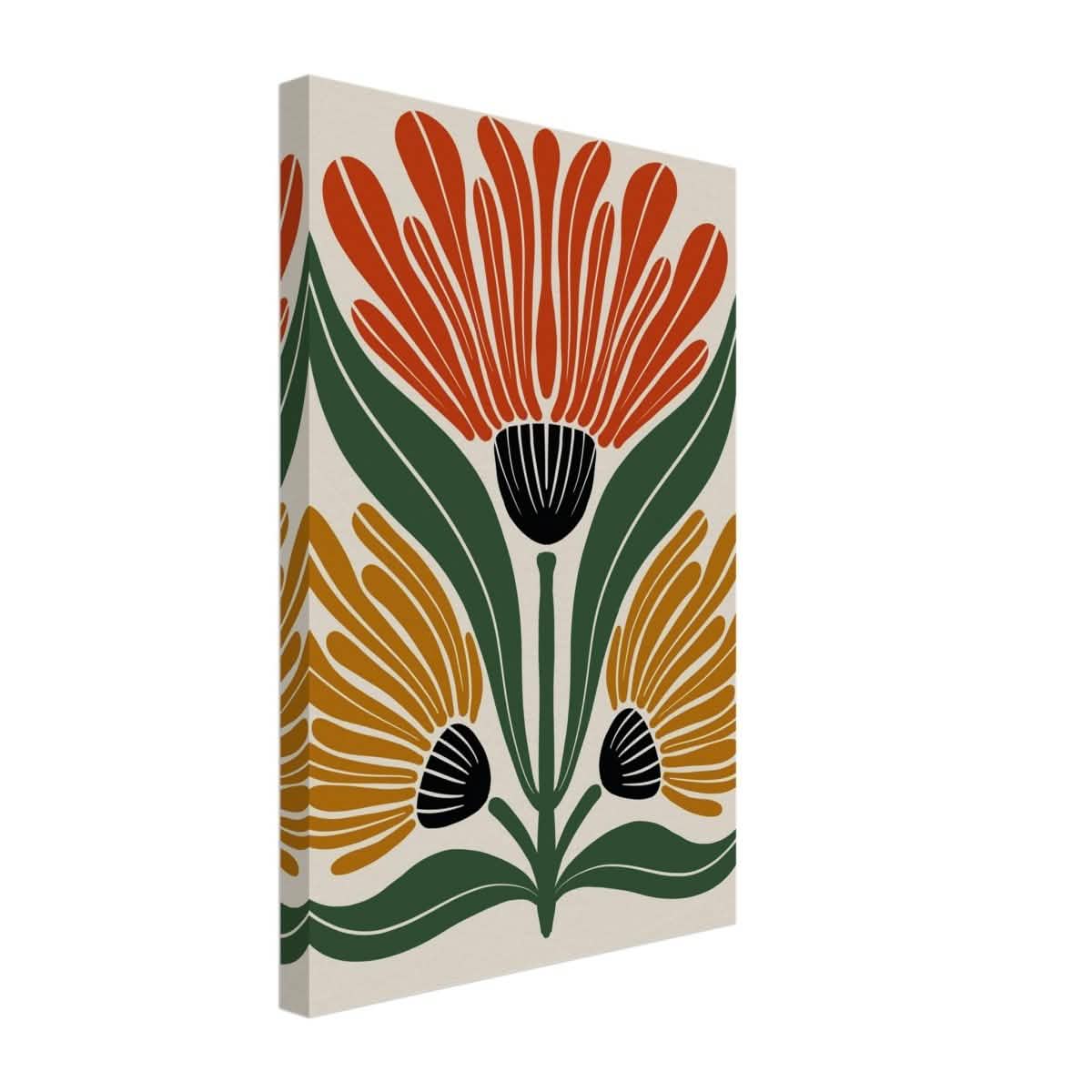 Da Vinci Wall art Print | Geometric Modern Minimalist wall art print | Bohemian - Canvas - 30x45 cm / 12x18″ - Slim