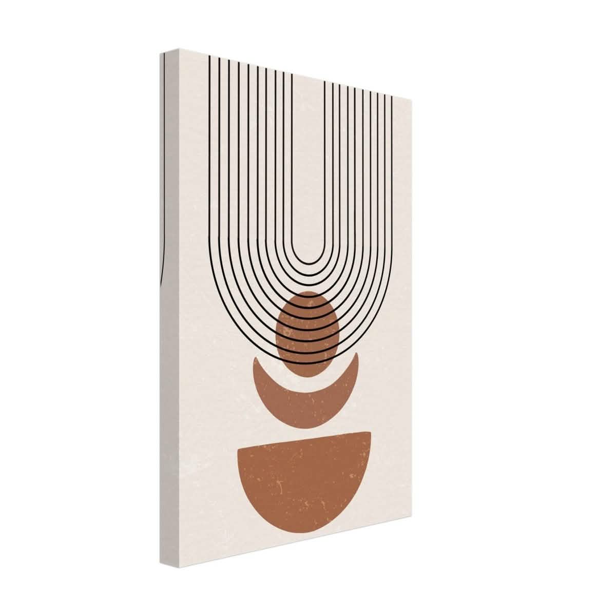 Da Vinci Wall art Print | Geometric Modern Minimalist wall art print | Bohemian - Canvas - 30x45 cm / 12x18″ - Thick