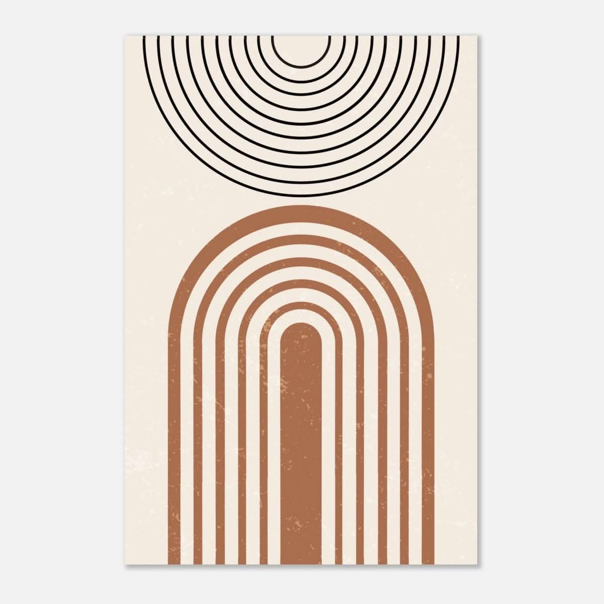 Da Vinci Wall art Print | Geometric Modern Minimalist wall art print | Bohemian - Aluminum Print - 50x75 cm / 20x30″ -