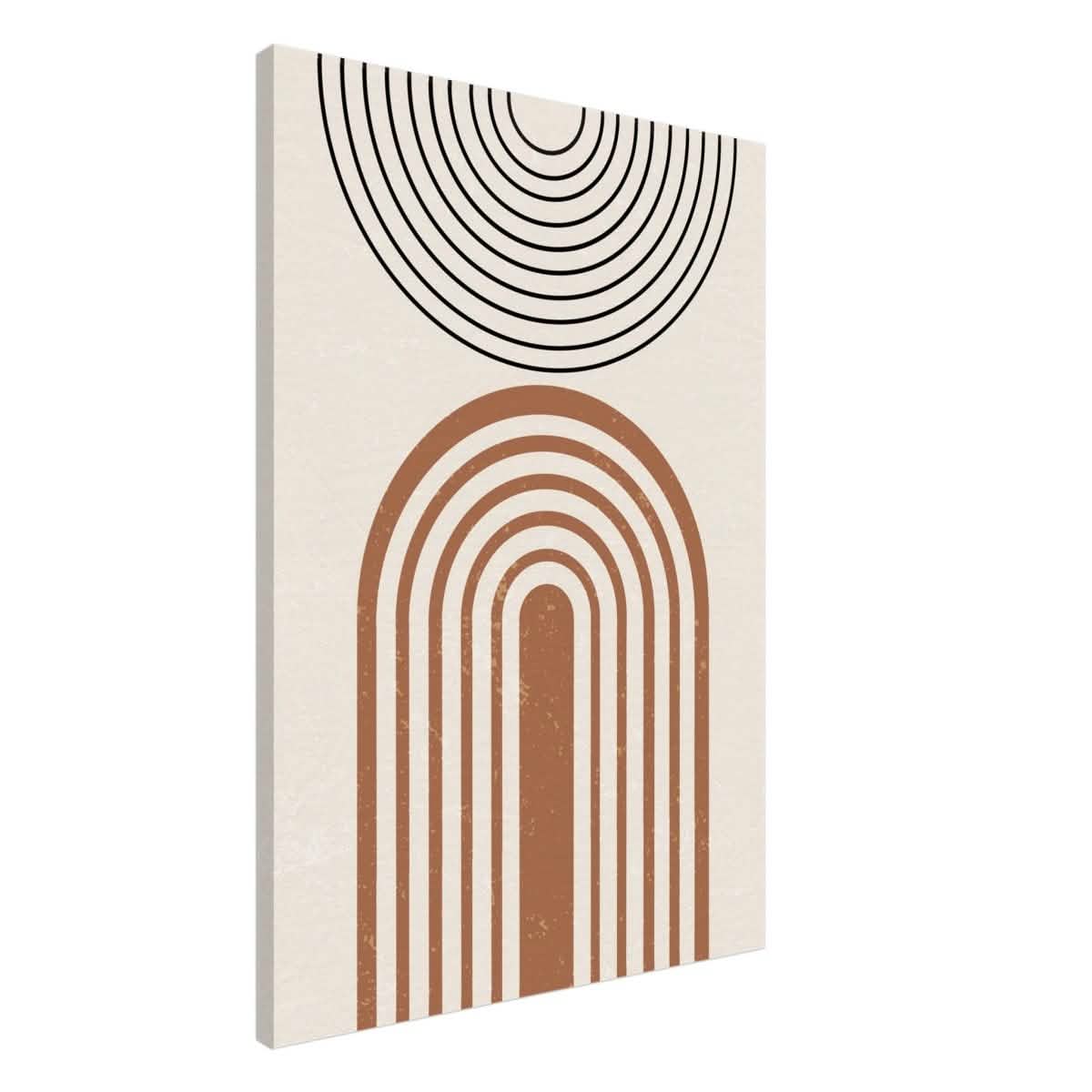 Da Vinci Wall art Print | Geometric Modern Minimalist wall art print | Bohemian - Canvas - 70x100 cm / 28x40″ - Thick