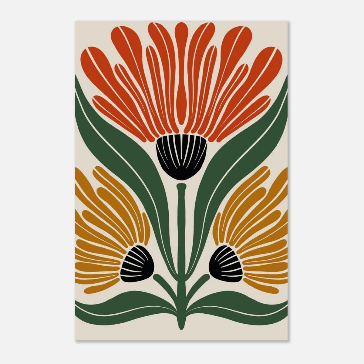 Da Vinci Wall art Print | Geometric Modern Minimalist wall art print | Bohemian - Aluminum Print - 50x75 cm / 20x30″ -