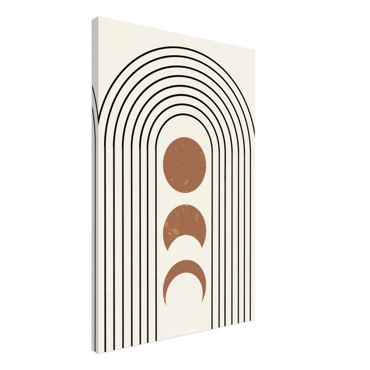 Da Vinci Wall art Print | Geometric Modern Minimalist wall art print | Bohemian - Canvas - 50x75 cm / 20x30″ - Slim