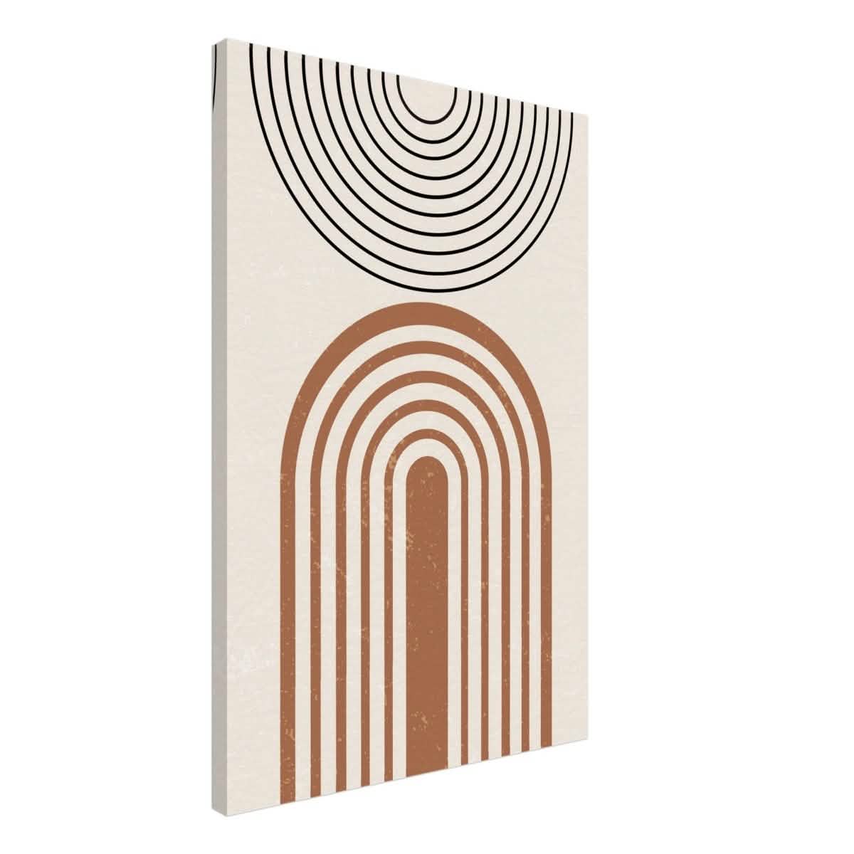 Da Vinci Wall art Print | Geometric Modern Minimalist wall art print | Bohemian - Canvas - 50x75 cm / 20x30″ - Slim