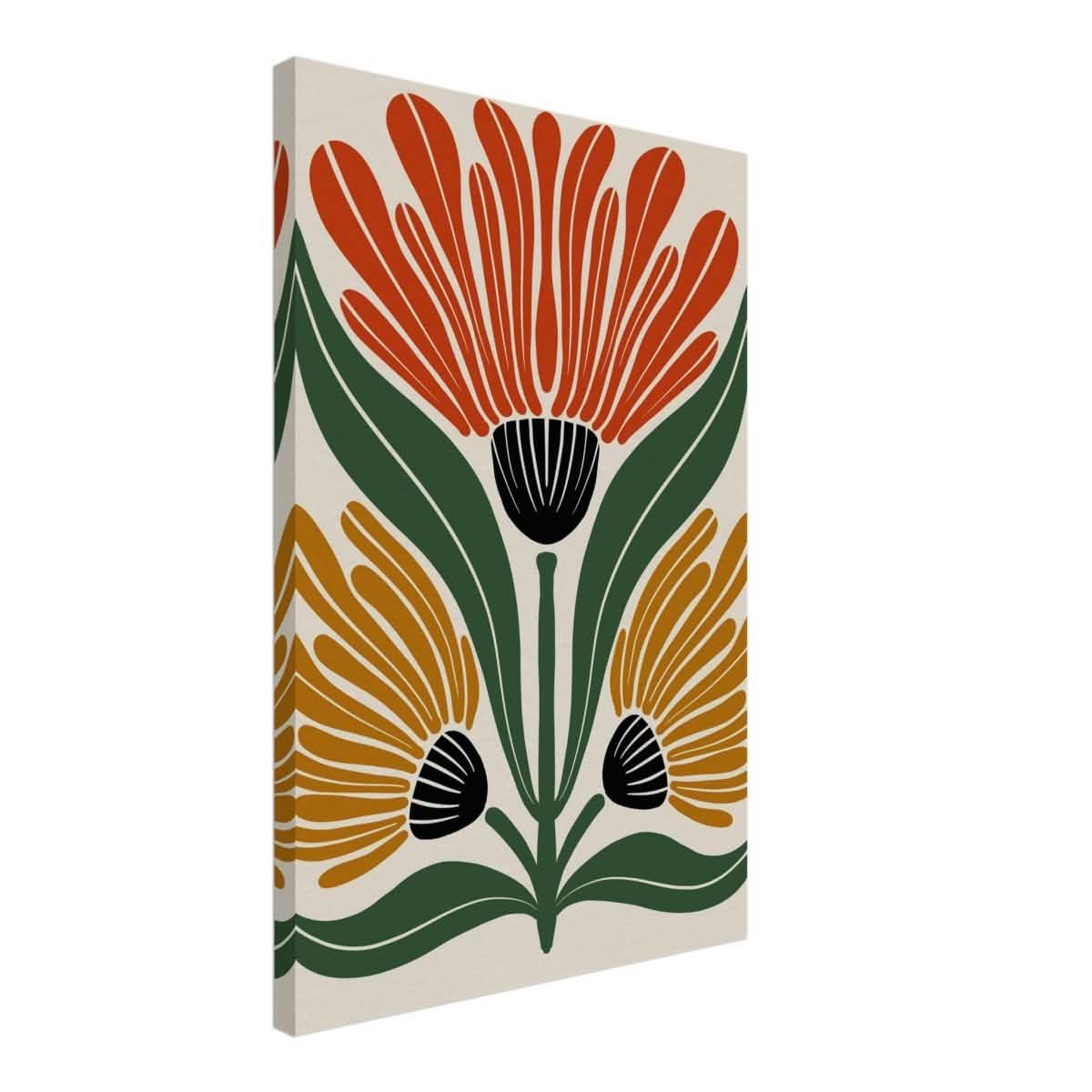 Da Vinci Wall art Print | Geometric Modern Minimalist wall art print | Bohemian - Canvas - 50x75 cm / 20x30″ - Thick