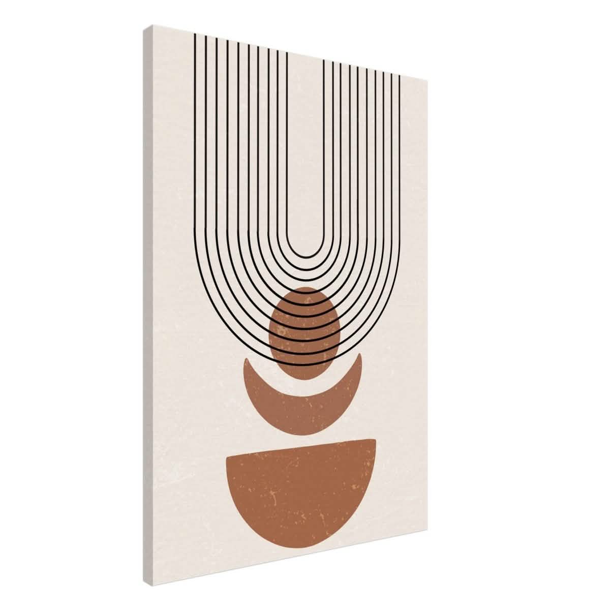 Da Vinci Wall art Print | Geometric Modern Minimalist wall art print | Bohemian - Canvas - 70x100 cm / 28x40″ - Thick