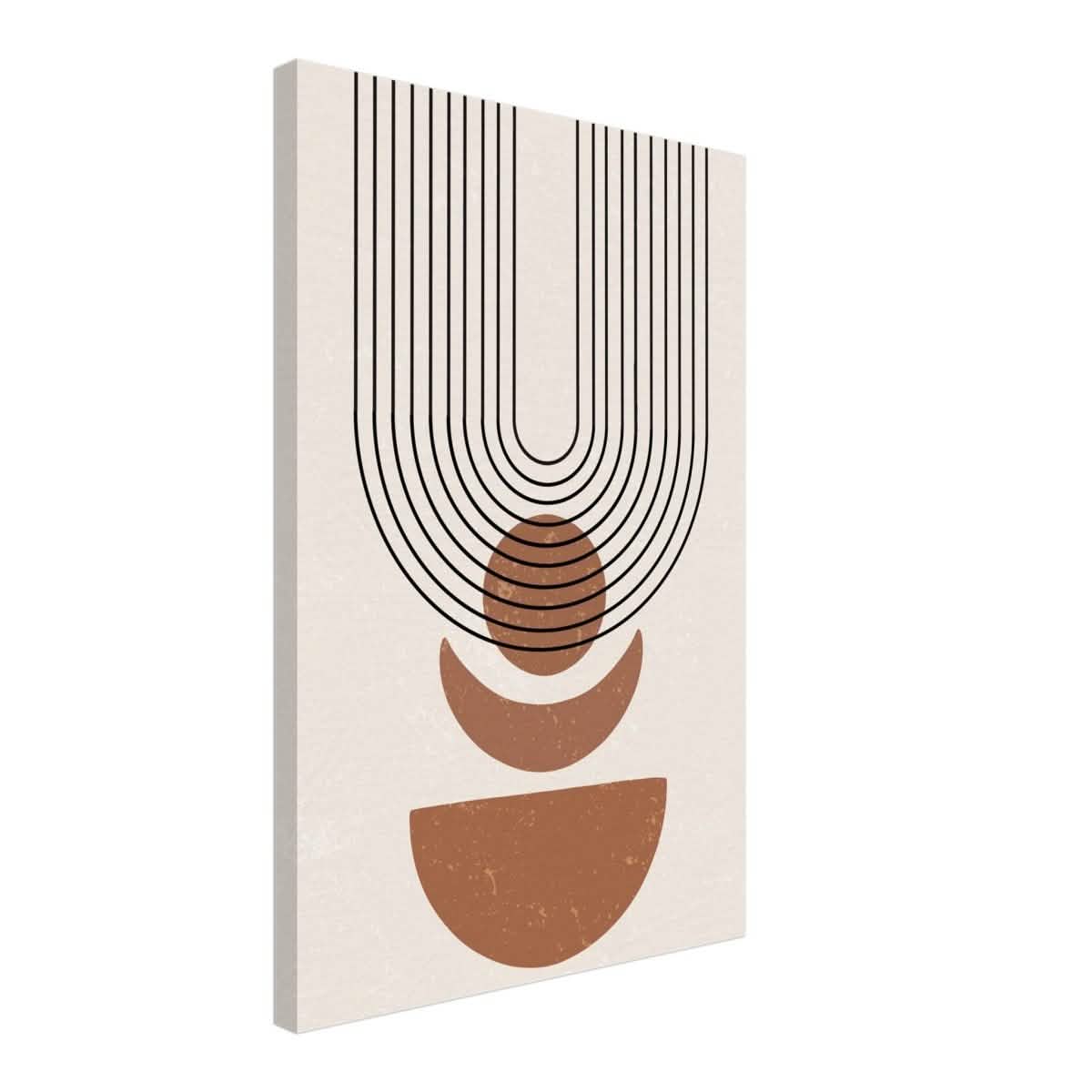 Da Vinci Wall art Print | Geometric Modern Minimalist wall art print | Bohemian - Canvas - 40x60 cm / 16x24″ - Slim