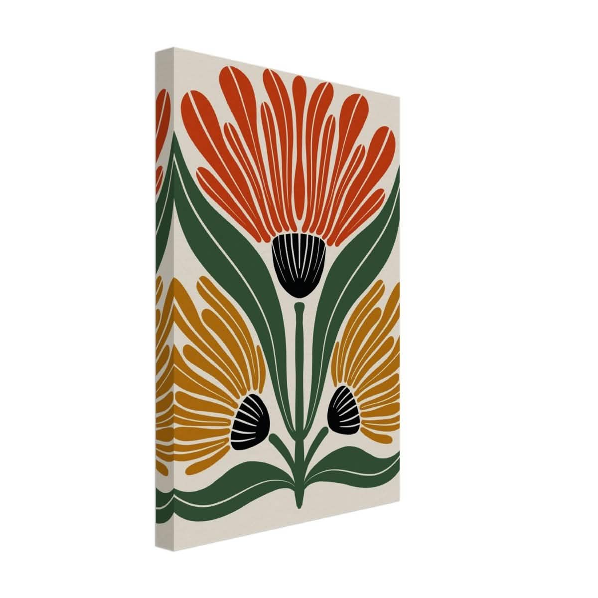 Da Vinci Wall art Print | Geometric Modern Minimalist wall art print | Bohemian - Canvas - 30x45 cm / 12x18″ - Thick