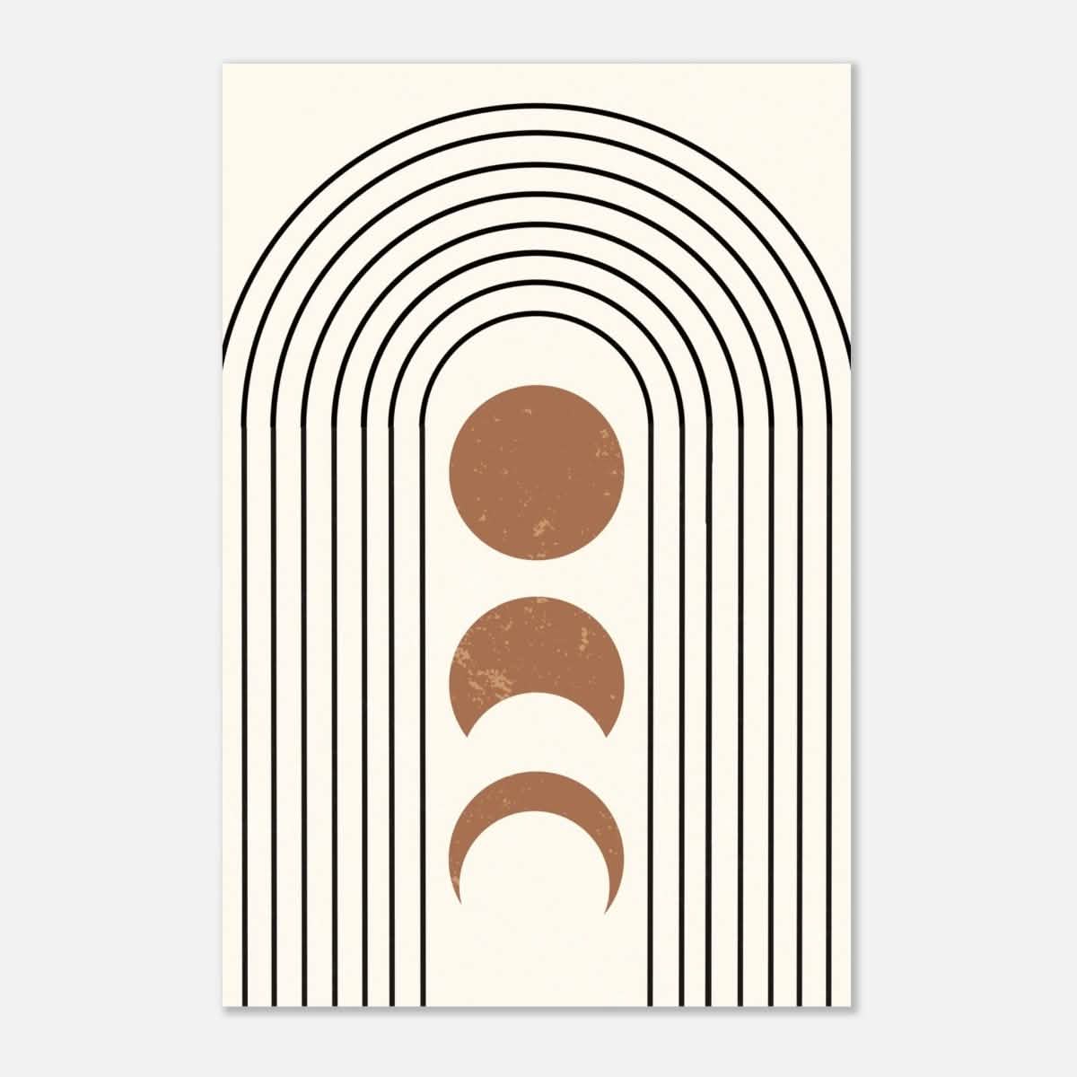 Da Vinci Wall art Print | Geometric Modern Minimalist wall art print | Bohemian - Aluminum Print - 30x45 cm / 12x18″ -