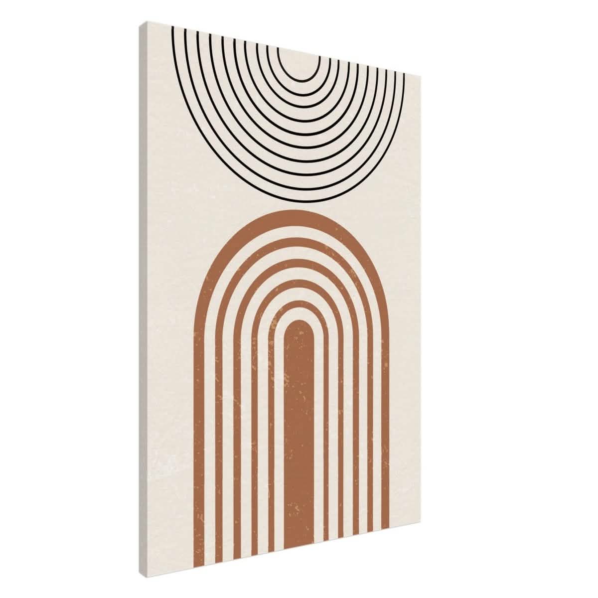 Da Vinci Wall art Print | Geometric Modern Minimalist wall art print | Bohemian - Canvas - 70x100 cm / 28x40″ - Slim