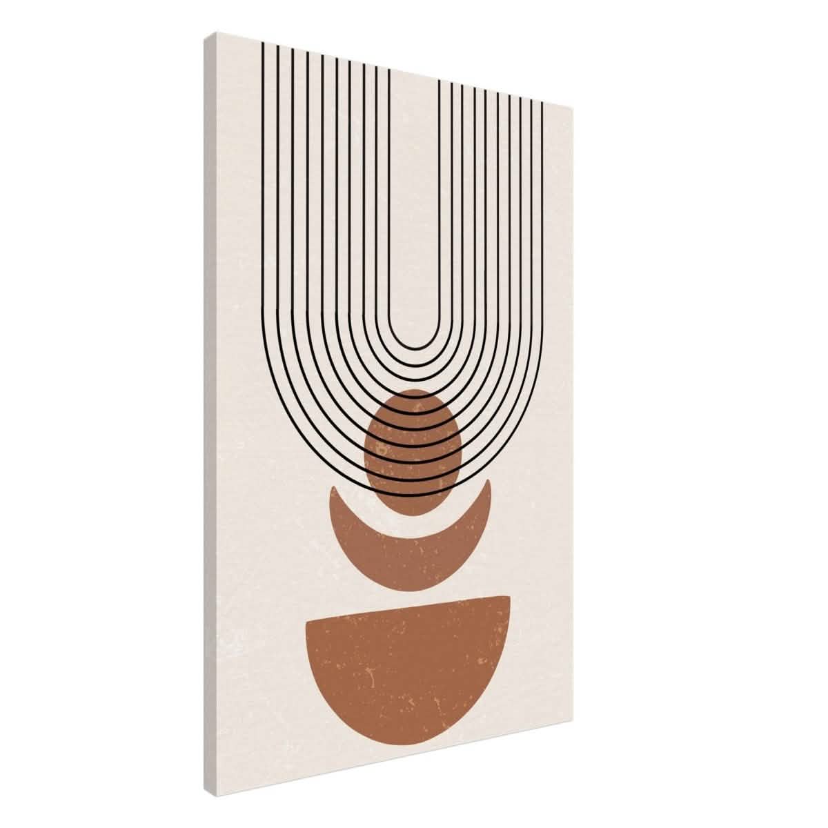 Da Vinci Wall art Print | Geometric Modern Minimalist wall art print | Bohemian - Canvas - 60x90 cm / 24x36″ - Slim