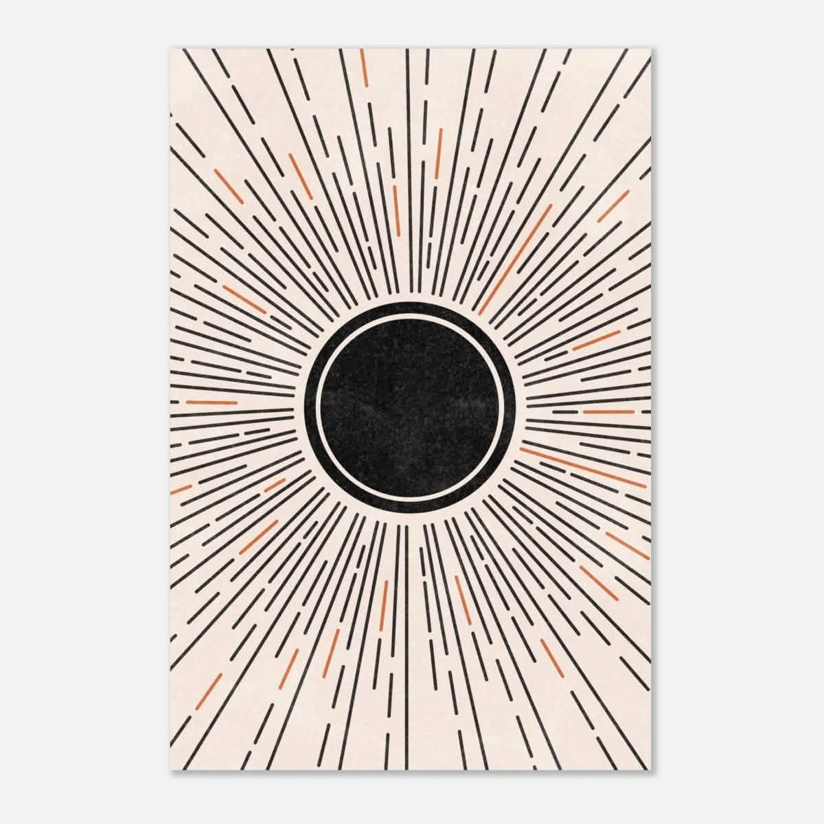 Da Vinci Wall art Print | Geometric Modern wall art print | Bohemian - Aluminum Print - 40x60 cm / 16x24″ -