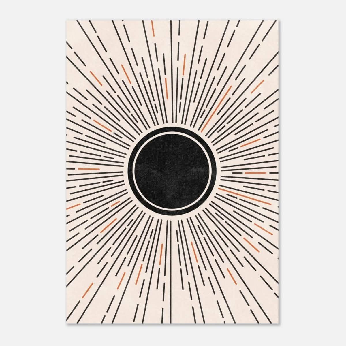 Da Vinci Wall art Print | Geometric Modern wall art print | Bohemian - Aluminum Print - 70x100 cm / 28x40″ -