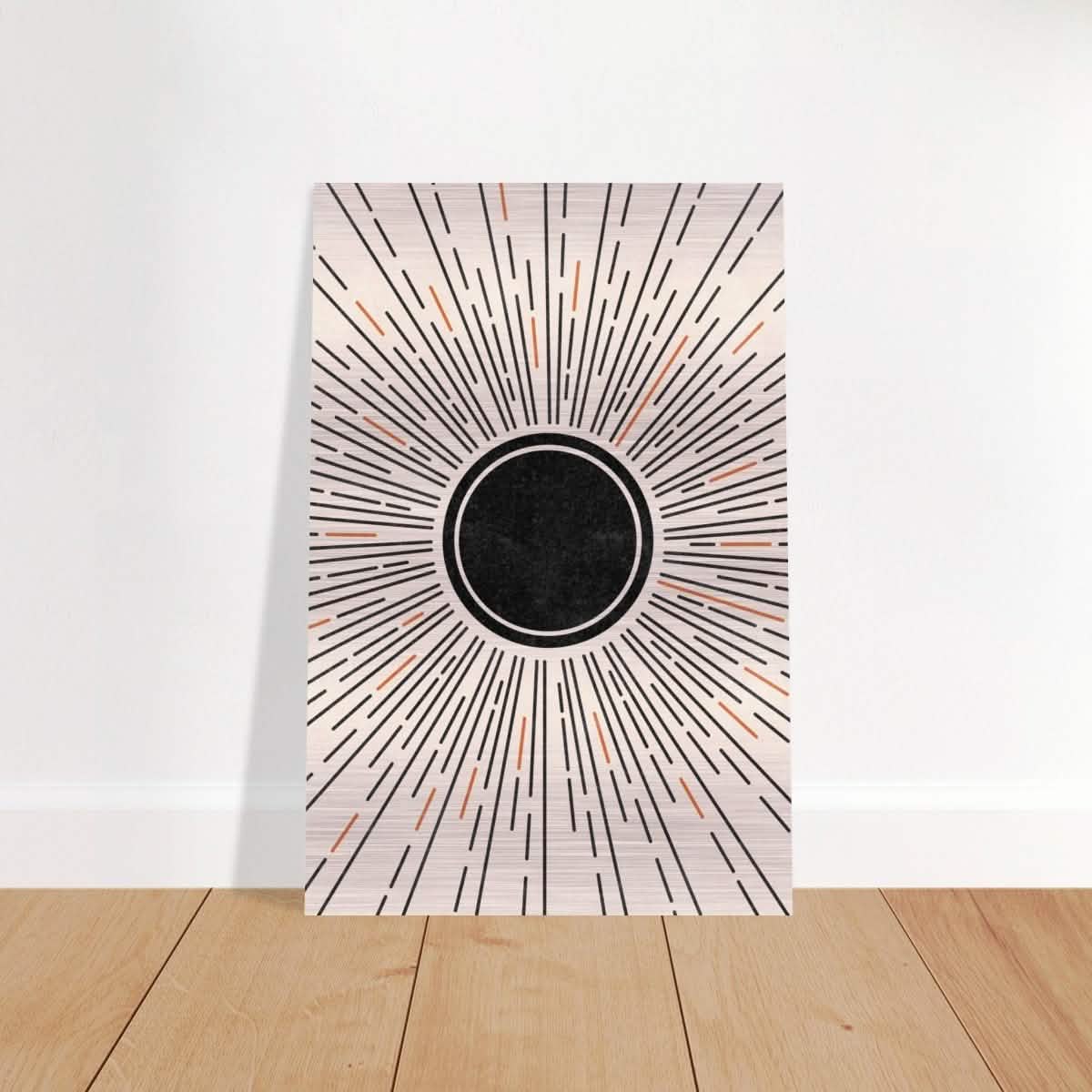 Da Vinci Wall art Print | Geometric Modern wall art print | Bohemian - Brushed Aluminum Print - 40x60 cm / 16x24″ -