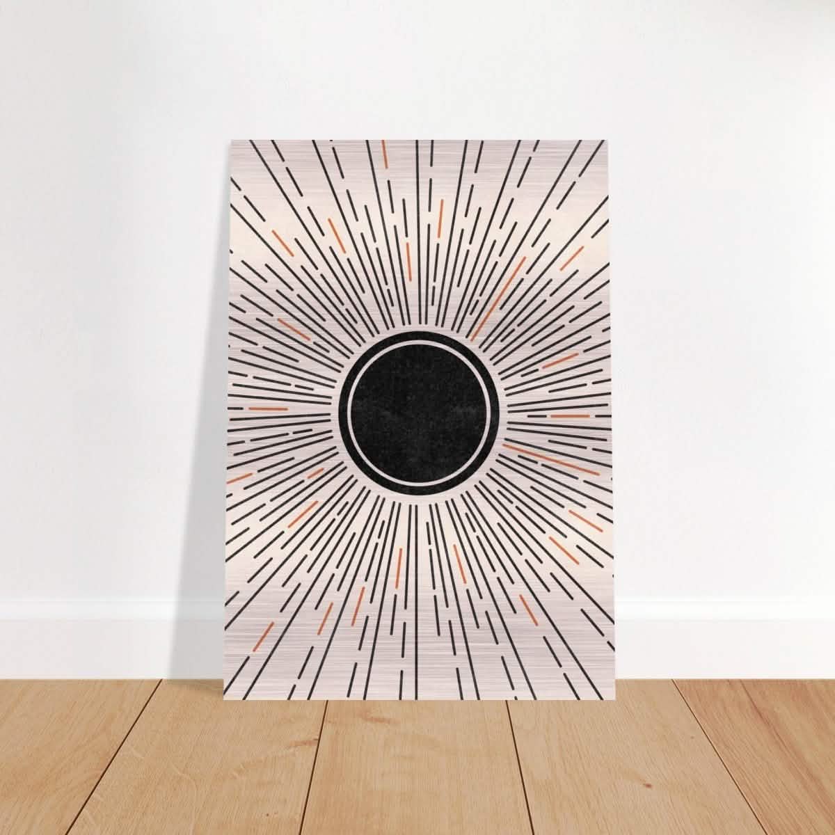 Da Vinci Wall art Print | Geometric Modern wall art print | Bohemian - Brushed Aluminum Print - 70x100 cm / 28x40″ -