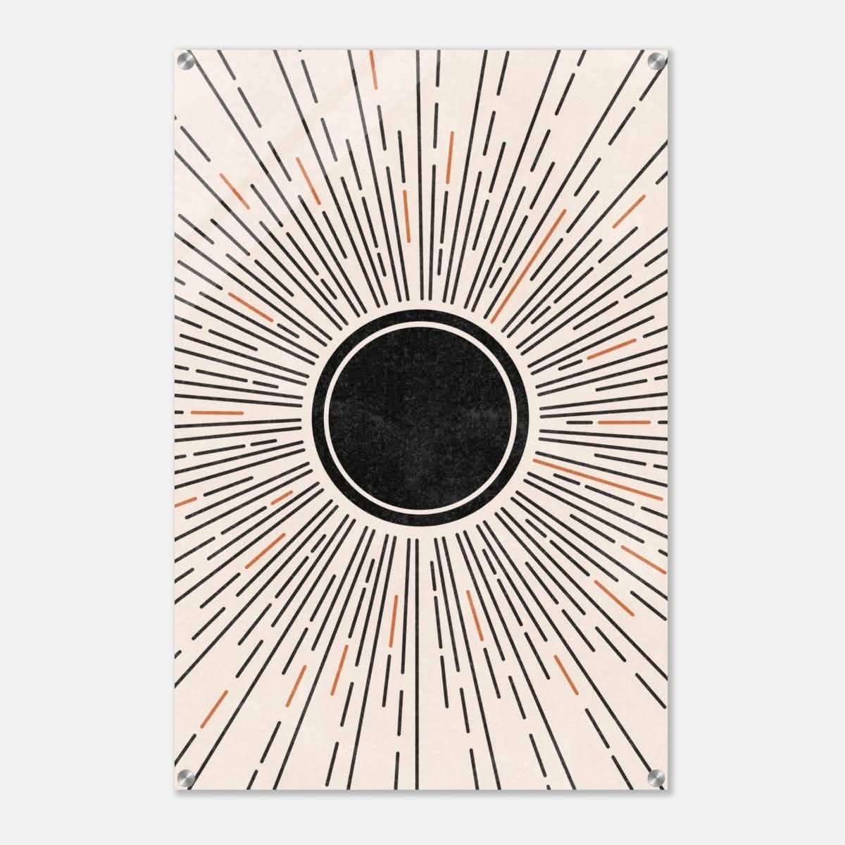 Da Vinci Wall art Print | Geometric Modern wall art print | Bohemian - Acrylic Print - 60x90 cm / 24x36″ -