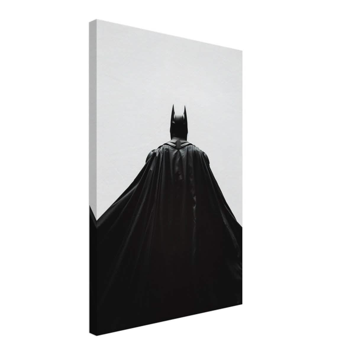 Da Vinci Wall art Print | Pop art wall art print collection | Batman | black and white - Canvas - 40x60 cm / 16x24″ -