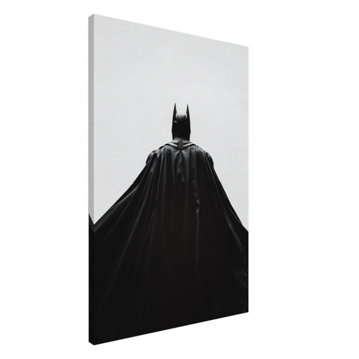 Da Vinci Wall art Print | Pop art wall art print collection | Batman | black and white - Canvas - 60x90 cm / 24x36″ -