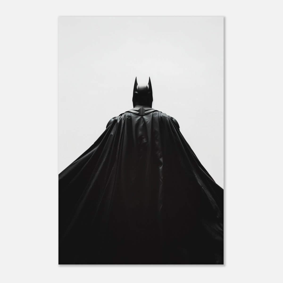 Da Vinci Wall art Print | Pop art wall art print collection | Batman | black and white - Aluminum Print - 60x90 cm / 24x36″ -