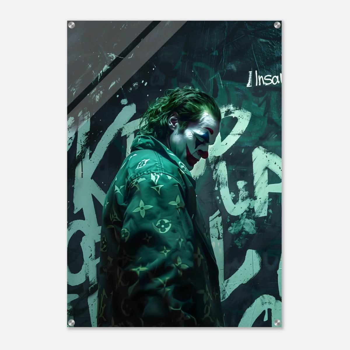 Da Vinci Wall art Print | Pop art wall art print collection | Joker - Acrylic Print - 70x100 cm / 28x40″ -