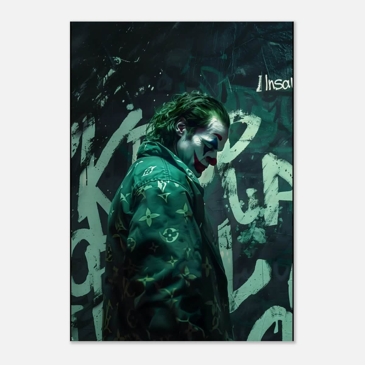 Da Vinci Wall art Print | Pop art wall art print collection | Joker - Wood Prints - 70x100 cm / 28x40″ -