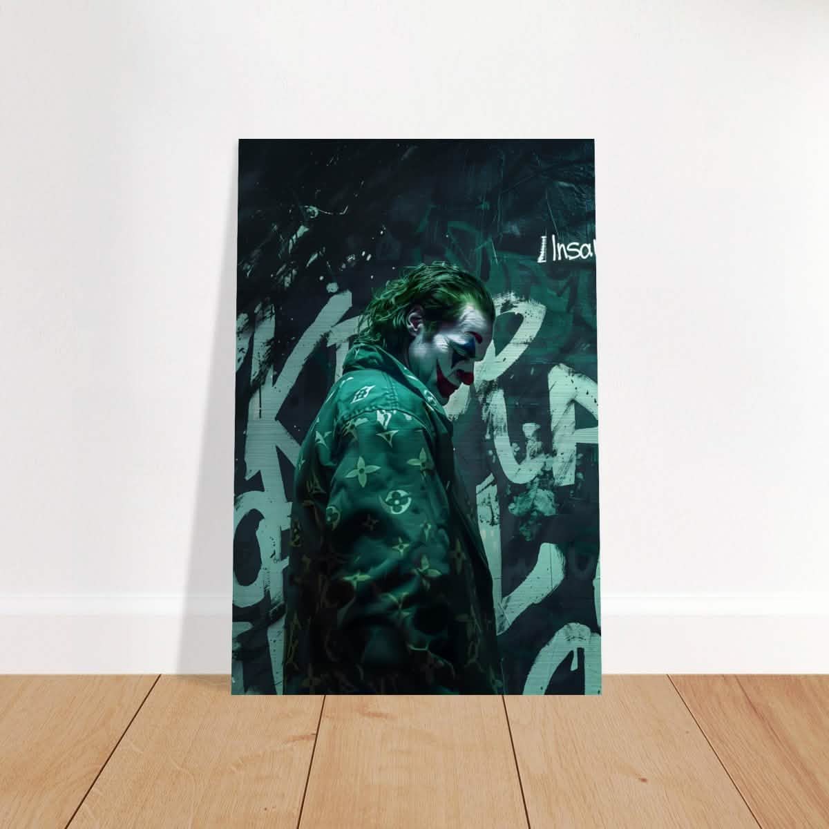 Da Vinci Wall art Print | Pop art wall art print collection | Joker - Brushed Aluminum Print - 60x90 cm / 24x36″ -