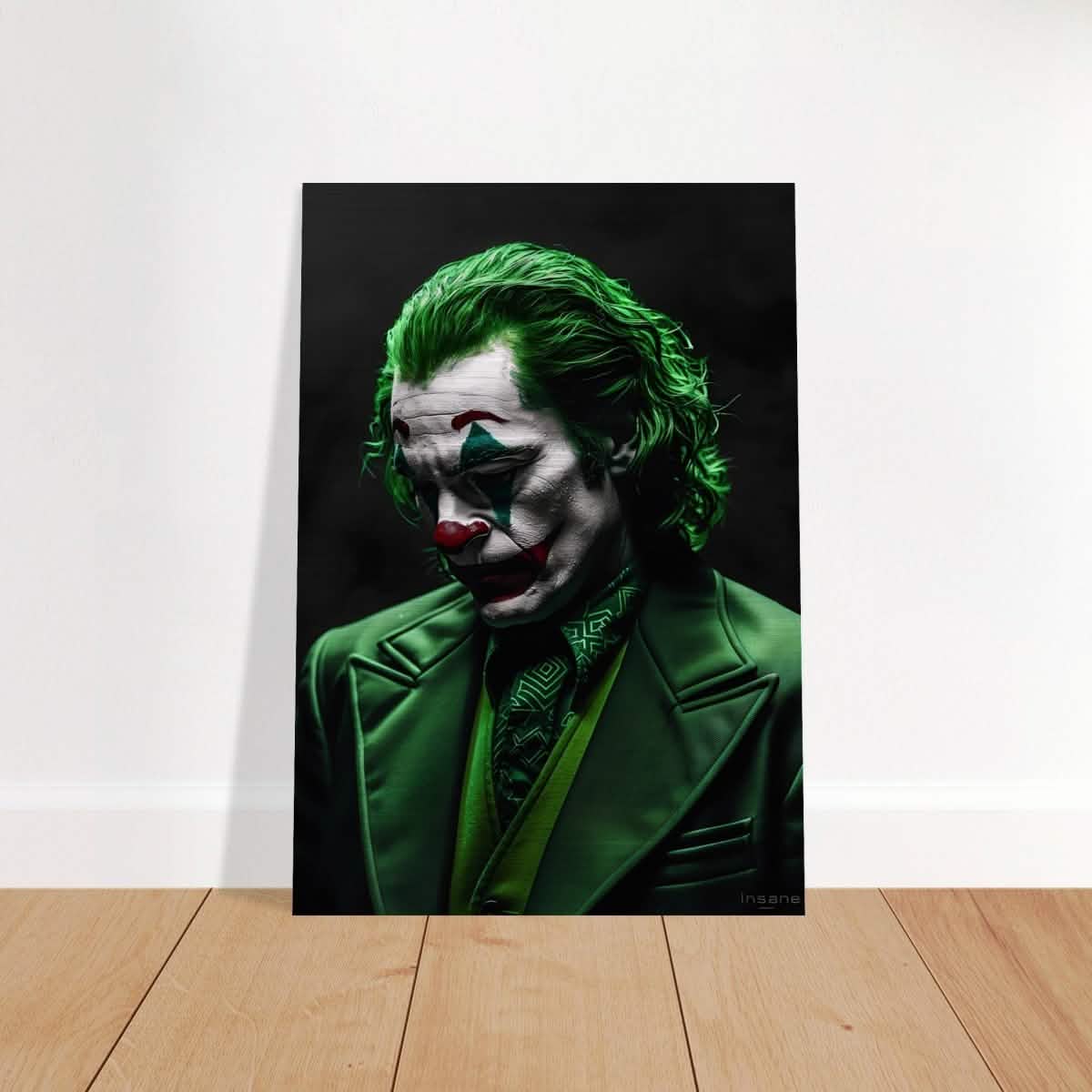 Da Vinci Wall art Print | Pop art wall art print collection | Joker - Brushed Aluminum Print - 70x100 cm / 28x40″ -