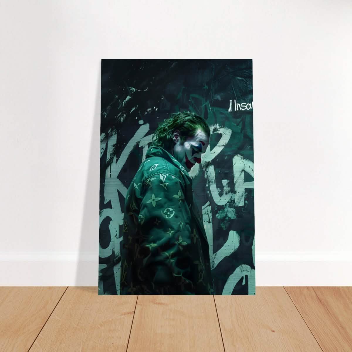 Da Vinci Wall art Print | Pop art wall art print collection | Joker - Brushed Aluminum Print - 50x75 cm / 20x30″ -