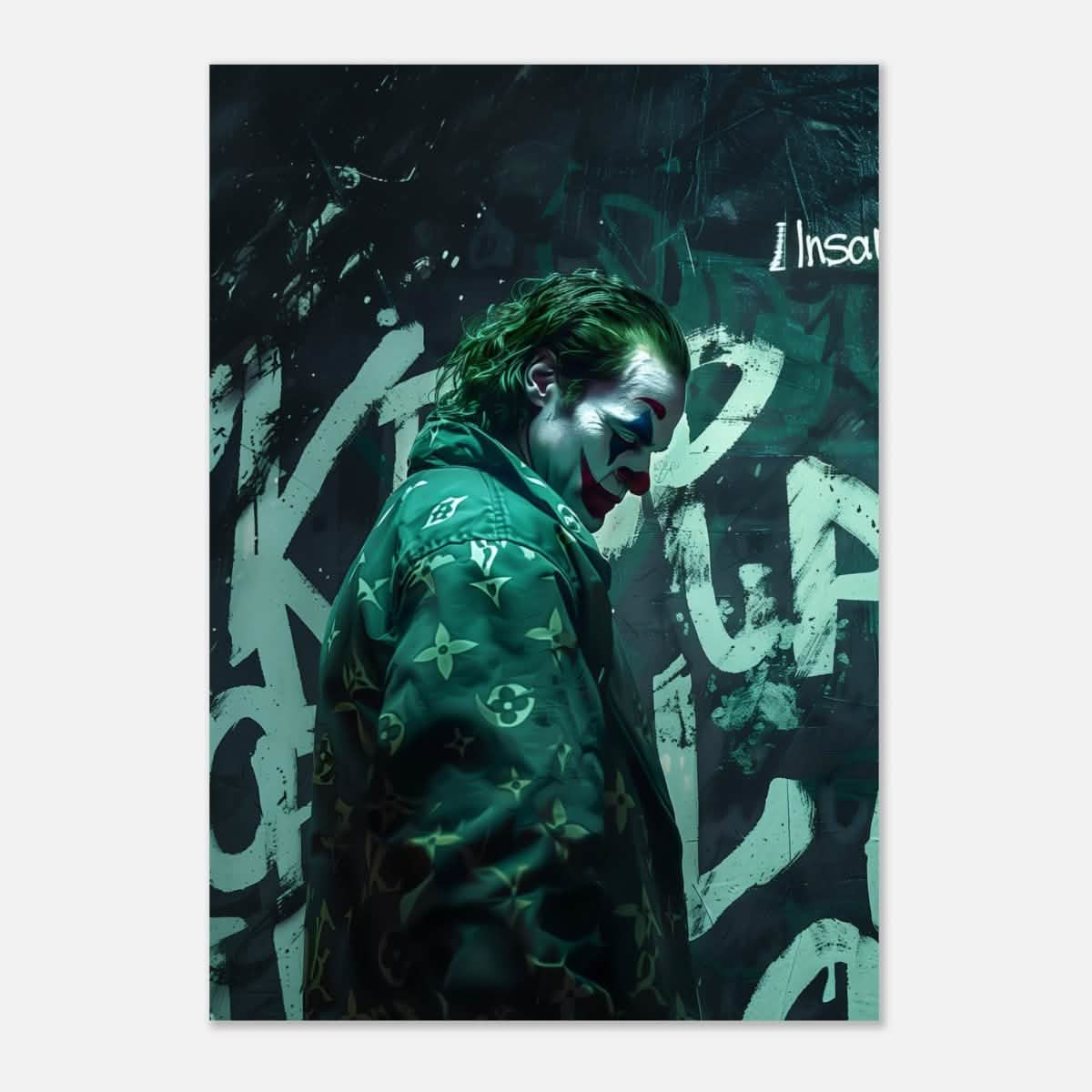 Da Vinci Wall art Print | Pop art wall art print collection | Joker - Aluminum Print - 70x100 cm / 28x40″ -