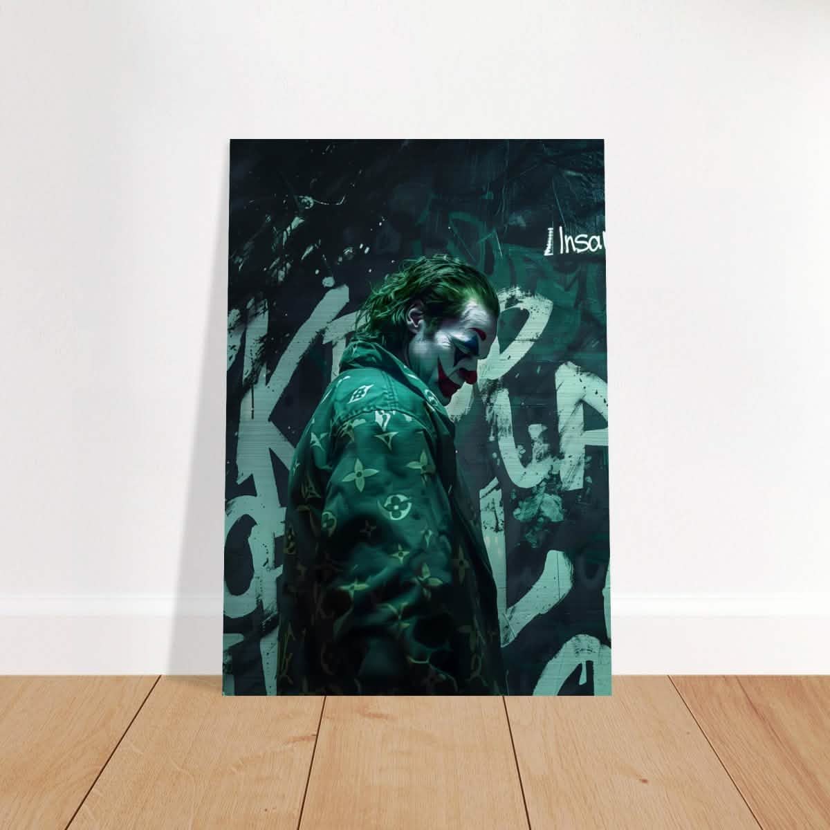 Da Vinci Wall art Print | Pop art wall art print collection | Joker - Brushed Aluminum Print - 70x100 cm / 28x40″ -