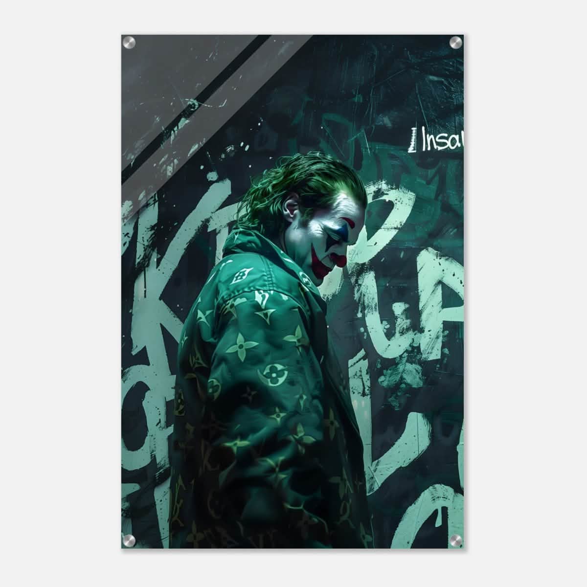 Da Vinci Wall art Print | Pop art wall art print collection | Joker - Acrylic Print - 60x90 cm / 24x36″ -