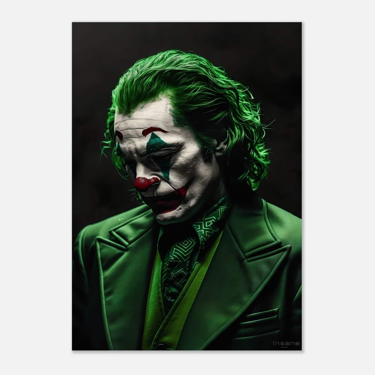 Da Vinci Wall art Print | Pop art wall art print collection | Joker - Wood Prints - 70x100 cm / 28x40″ - 20 mm
