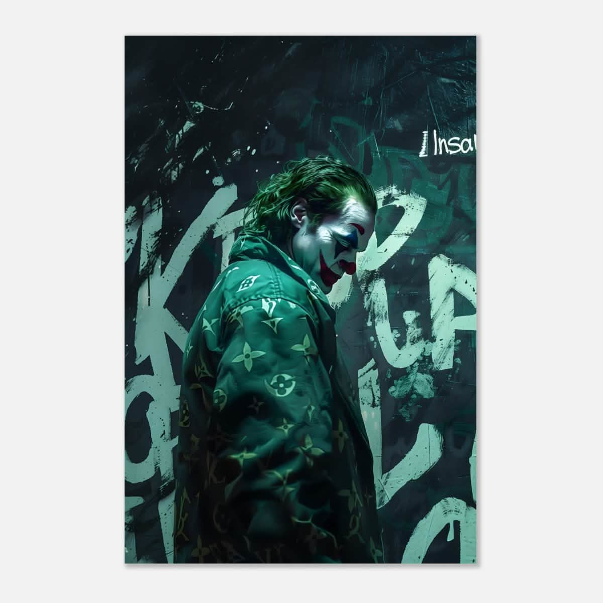 Da Vinci Wall art Print | Pop art wall art print collection | Joker - Aluminum Print - 60x90 cm / 24x36″ -