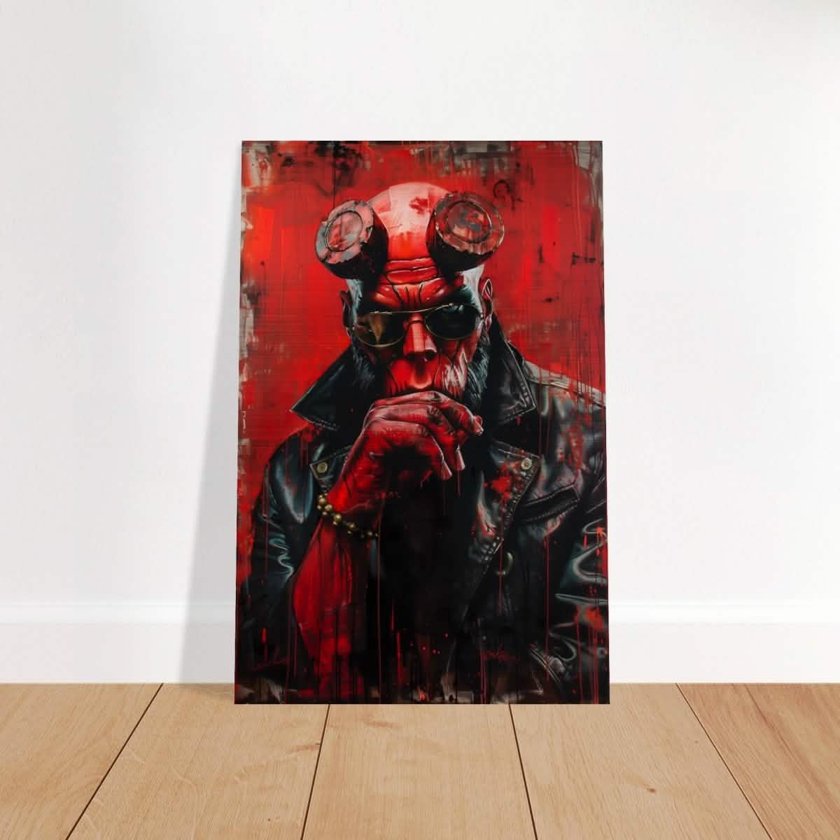 Da Vinci Wall art Print | Pop art wall art print collection | Korg | Marvel - Brushed Aluminum Print - 40x60 cm / 16x24″ -