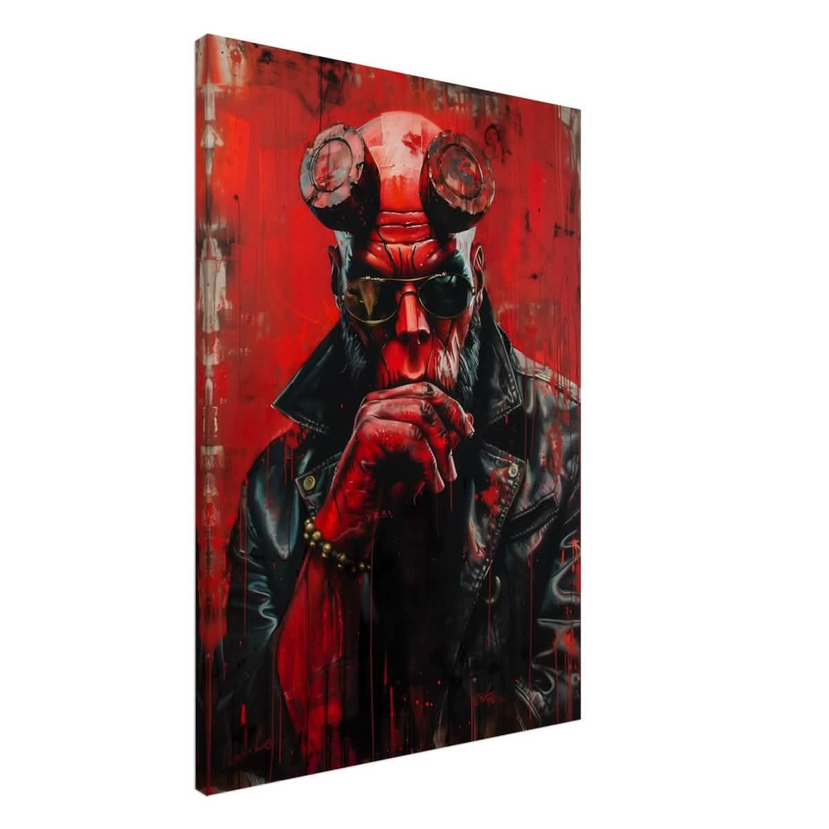 Da Vinci Wall art Print | Pop art wall art print collection | Korg | Marvel - Canvas - 70x100 cm / 28x40″ - Thick