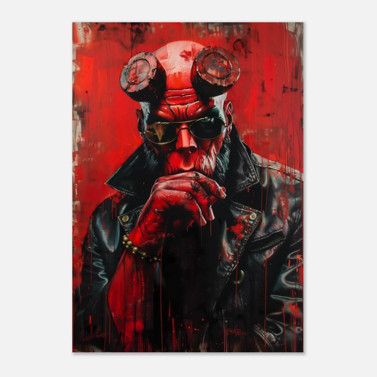 Da Vinci Wall art Print | Pop art wall art print collection | Korg | Marvel - Aluminum Print - 70x100 cm / 28x40″ -